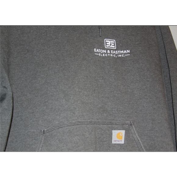 Gray Carhartt Original Fit Hoodie size large - Picture 4 of 5